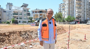 Kepez'de sele karşı önlem çalışması