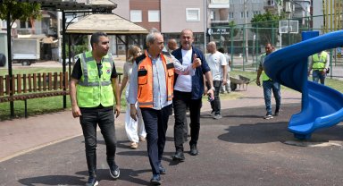 Kepez'in parkları yenileniyor