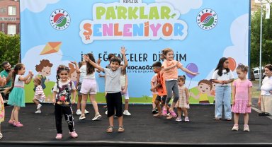 Kepezli çocuklar, doyasıya eğlendi