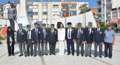 Korkuteli'nde Zafer Bayramı törenle kutlandı