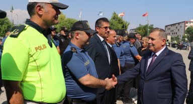 Macaristan'a İçişleri Müşaviri olarak atanan Müdür Çevik, veda etti