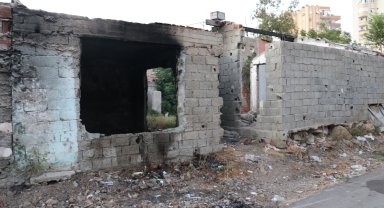 Metruk yapıda yangın