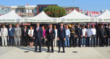 Serik'te Zafer Bayramı kutlandı