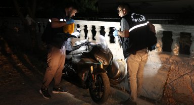 6 ay önce çalınan motosiklet siyaha boyanmış halde bulundu