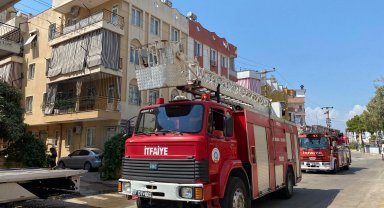 Antalya'da dairede çıkan yangın büyümeden söndürüldü
