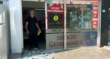 Antalya'da emlak ofisine silahlı saldırı
