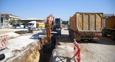 Büyükşehir'in büyük yatırımında çalışmalar sürüyor