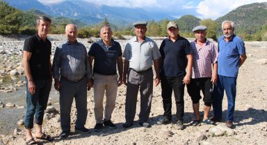 Kumlucalı üreticilerden su talebi
