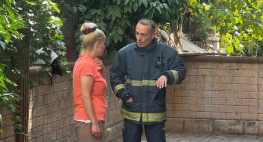 Ocakta unutulan yemek itfaiyeyi alarma geçirdi