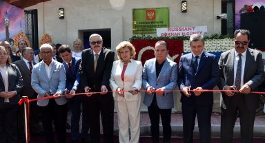 Rus Büyükelçi Erkhov, Antalya'da başkonsolosluk binası açılışına katıldı
