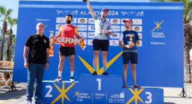33. Alanya Avrupa Triatlonu gerçekleştirildi