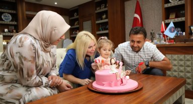 'Mucize bebek' Özlenen, 2 yaşında