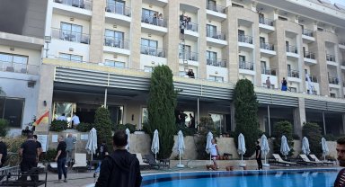 Antalya'da otelde yangın - Yeniden