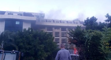 Antalya'da otelde yangın