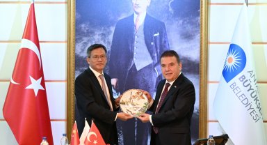 Çinli heyet Çevre Dostu Çiftçi Kart Projesi'ni inceledi