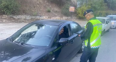 Jandarma trafik denetimi