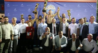Kaş Güreşlerinin Başpehlivanı İsmail Balaban