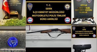 Polisten 4 ilçede operasyon; 39 gözaltı