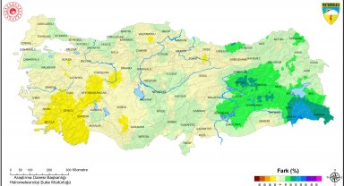 Yağışlar en fazla Doğu Anadolu'da arttı, Ege'de azaldı