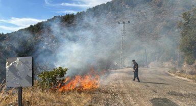 Antalya'da orman yangını
