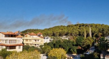ANTALYA'da paramotor olduğu değerlendirilen hava aracı düştü