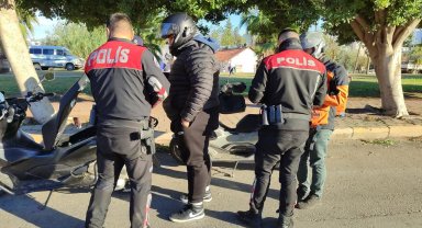 Antalya'da trafik denetimi
