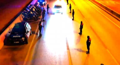 Antalya'da yunus polis denetimi