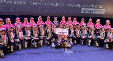 Antalyalı halk oyunu takımı Türkiye şampiyonu oldu