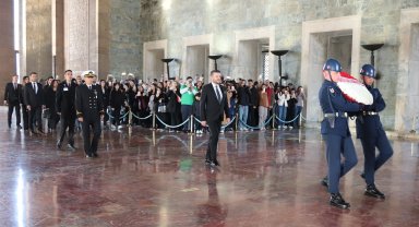 ANTGİAD üyeleri Anıtkabir'de