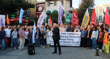 Belediyelere kayyum atama protestosuna tepki