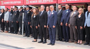 Büyük Önder Kemer'de anıldı