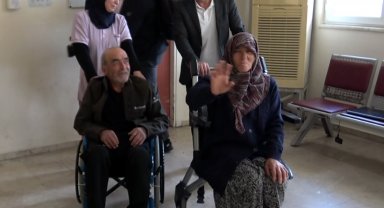 Kayıp çift, 'Sesimi duyan var mı' anonsuyla gece karda donmak üzereyken bulundu