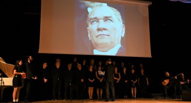 Kepez'de Atatürk anısına oratoryo