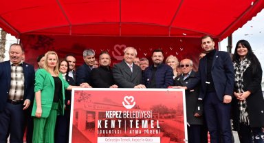 Kepez'in ilk kent lokantasının temeli atıldı