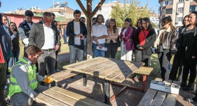Kocagöz'den, geleceğin mimarlarına 'Çocuklara güvenli parklar yapın' çağrısı