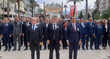 Kumluca'da 10 Kasım töreni