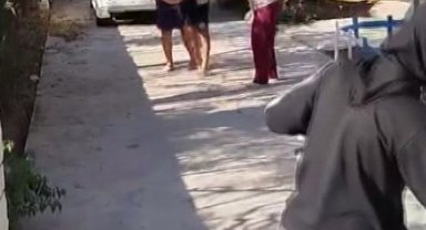 Kuryeye 'siparişi geç getirdi' diye saldırdılar