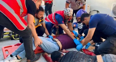 Manavgat Devlet Hastanesi'nde bomba tatbikatı