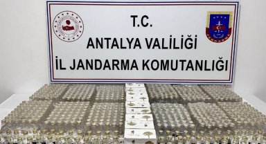 Manavgat'ta 'kaçak' içki operasyonu