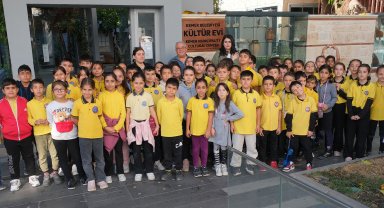 Öğrenciler Kemer Kültür Evi'ni gezdi