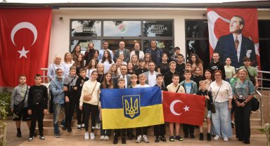 Savaş mağduru çocuklar DokumaPark'ta ağırlandı