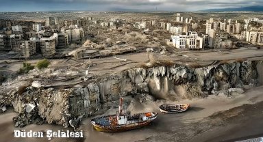 Turizm kentinin 25 yıl sonraki iklim krizi senaryosu 'Kıyamet' filminde