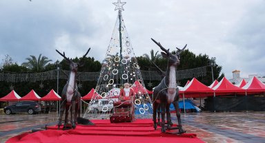 Kemer'de yılbaşı hazırlıkları