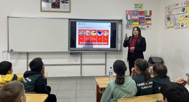 Öğrencilere iklim değişikliği ve sıfır atık eğitimi