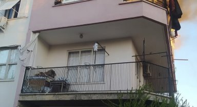 Serik'de ev yangını