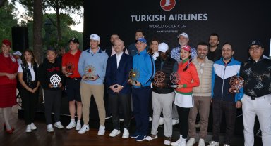 Turkish Airlines World Golf Cup Turnuvası'nın kazananları belli oldu