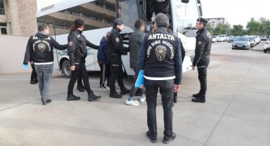 Antalya'da aranan 483 şüpheli yakalandı