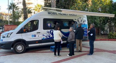 ASAT mobil hizmet aracıyla vatandaşın ayağına hizmet