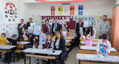 Başkan Topaloğlu, karne törenine katıldı