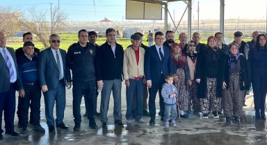 Kaymakam Şahin, mahallelinin sorunlarını dinledi